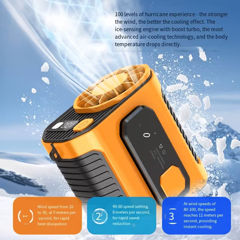 Portable Waist Fan – 3-in-1
