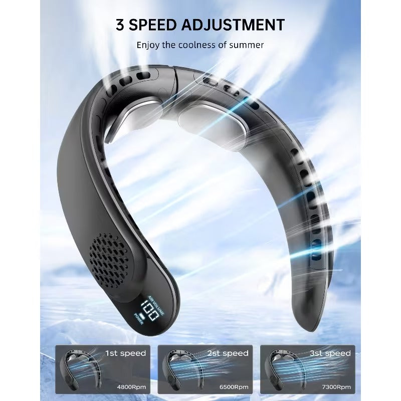 Neck Fan – Portable Hands Free Cooling
